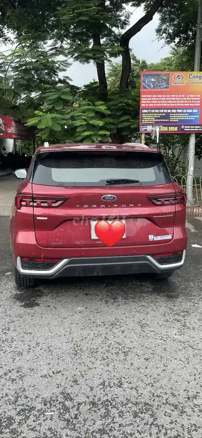 Ford Territory Titanium X 2024 Красный