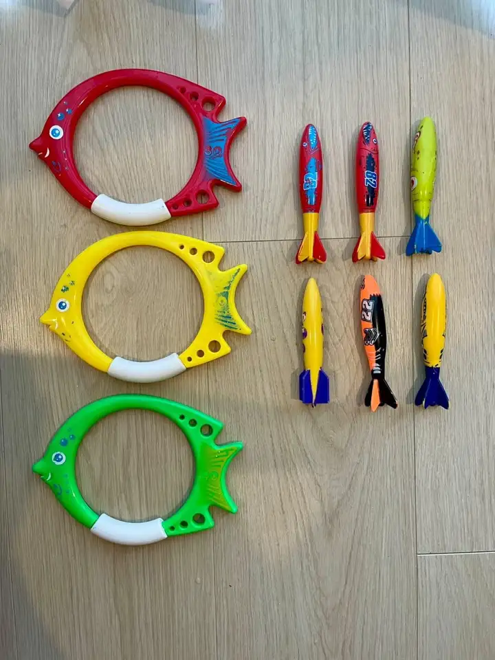 Игрушки для ныряния, ласты, маски