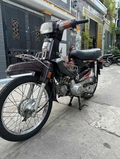 Honda Dream 2002 100cc коричневый пробег 59000 км номер Хошимина