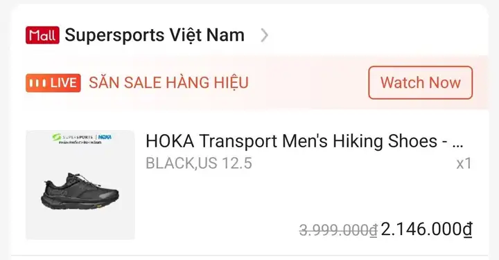Кроссовки Hoka transport