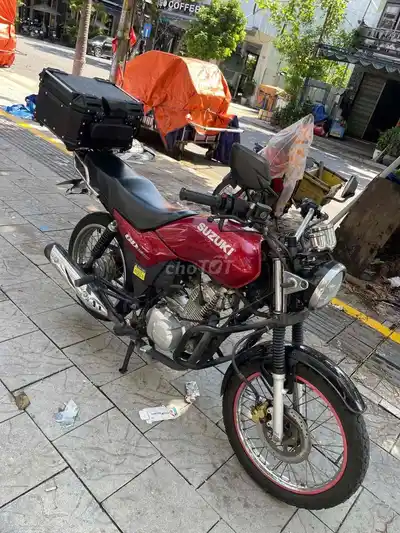 Мотоцикл Suzuki GD110, красный