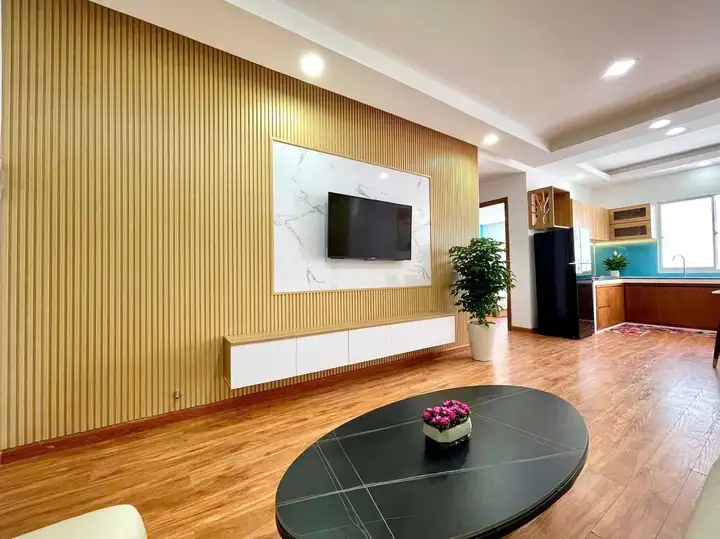 Уютная квартира с двумя спальнями в VCN Phước Hải
