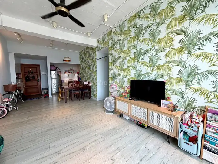 Hoанг Anh Gold House | 110,6м² (3сп-2вц) | Сo Хонг. Вид на PMH. Высокие потолки
