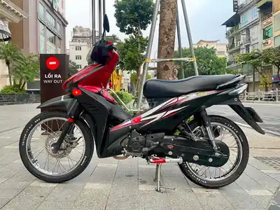 Honda Wave RSX 2010 красно-черный