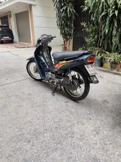 Suzuki Viva Thái синий скутер с механической коробкой