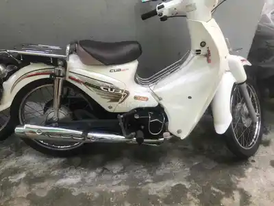 Японский белый Honda Cub