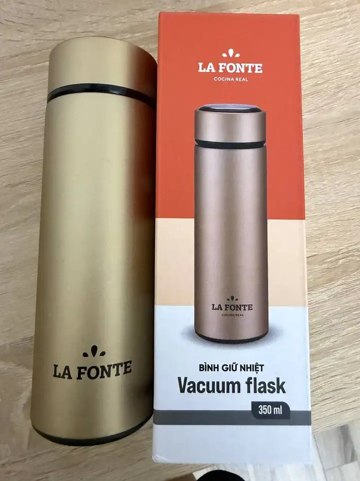 Фен для волос 1000Вт, вакуумный термос La Fonte 350 мл