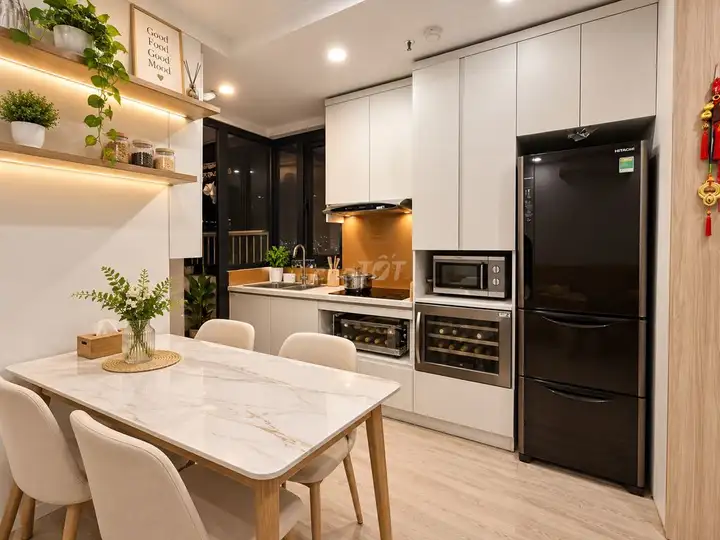 FLC Complex 36 Pham Hung 58 м², 2 спальни, полная меблировка, вид на My Dinh