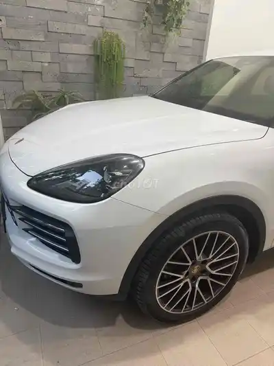 Porsche Cayenne 2019 Белый/Коричневый