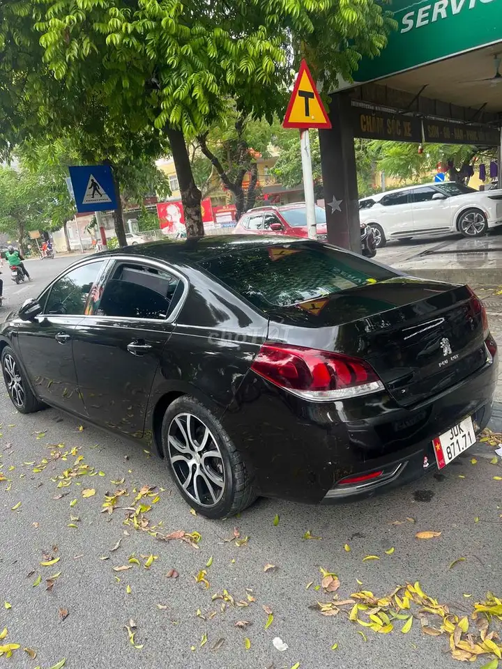 Peugeot 508 1.6 AT 2015 полный комплект, черный, пробег 120 тыс.