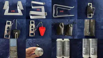 Подставка для ноутбука, локеры на дверь, краска и оксигент Estel