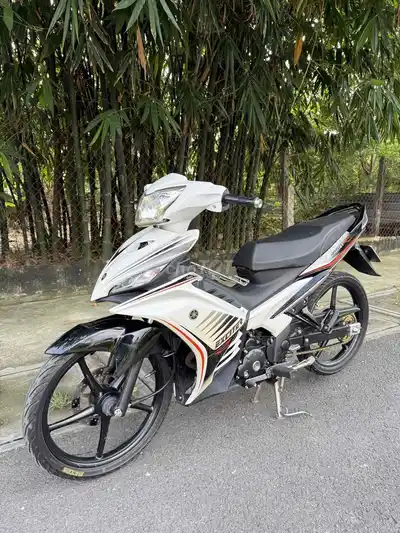 YAMAHA EXCITER 1S9A 135 бело-чёрный