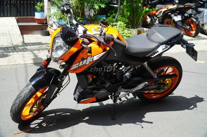 KTM Duke 200 2021, мало пробег