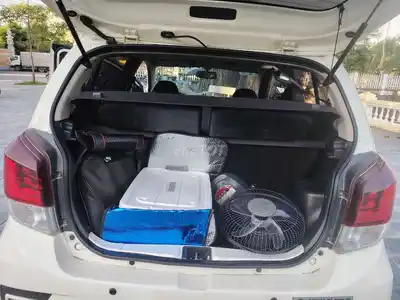 Автомобильный номер Toyota Wigo 2019 белый 8 тысяч