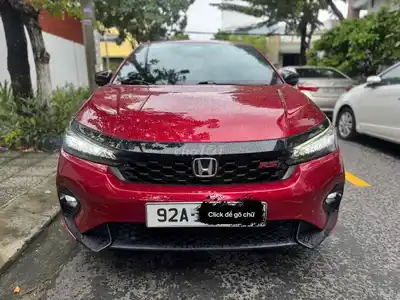 Honda City RS Sensing ADAS 2023 Красный Автомат