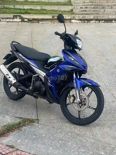 Подержанная Yamaha Exciter 135, черно-синяя
