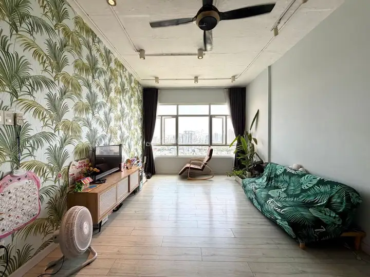 Hoанг Anh Gold House | 110,6м² (3сп-2вц) | Сo Хонг. Вид на PMH. Высокие потолки