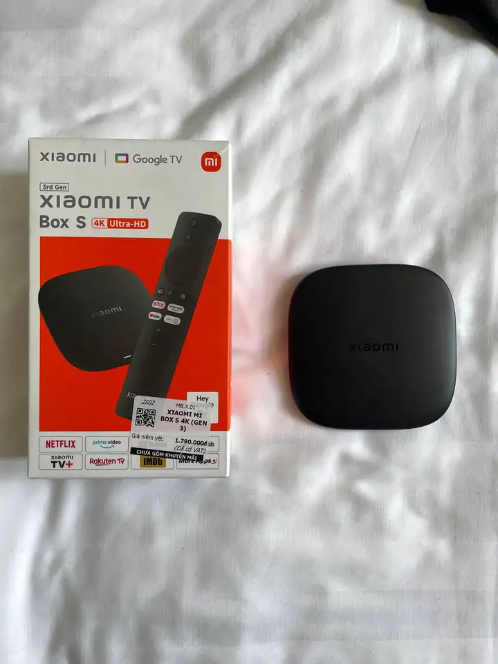 Xiaomi TV Box S 3rd Gen 4K Google TV