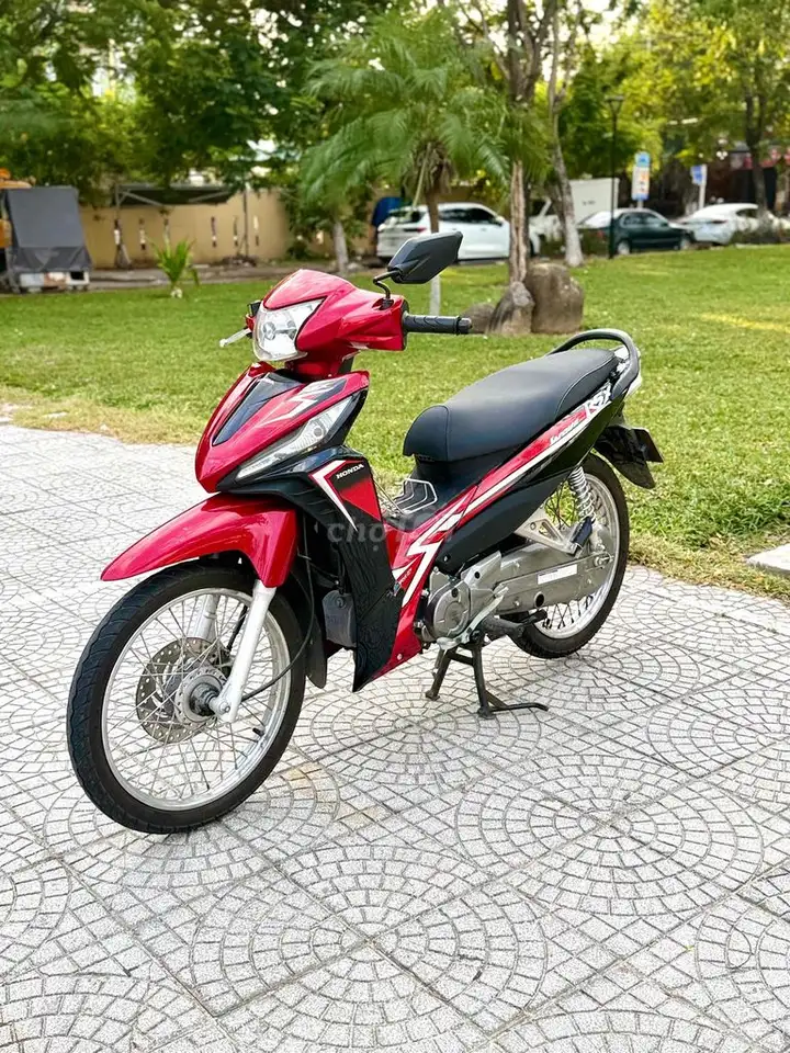 Honda Wave RSX 2019, красно-черный