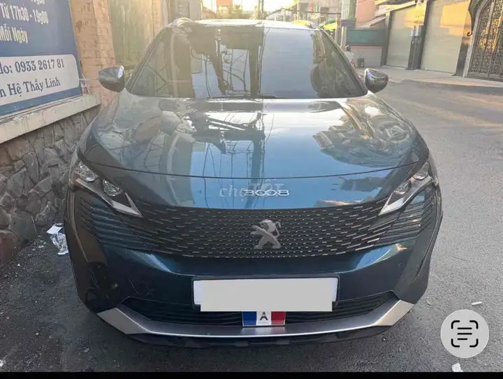 Peugeot 3008 AL 2022, синий, 43 000 км