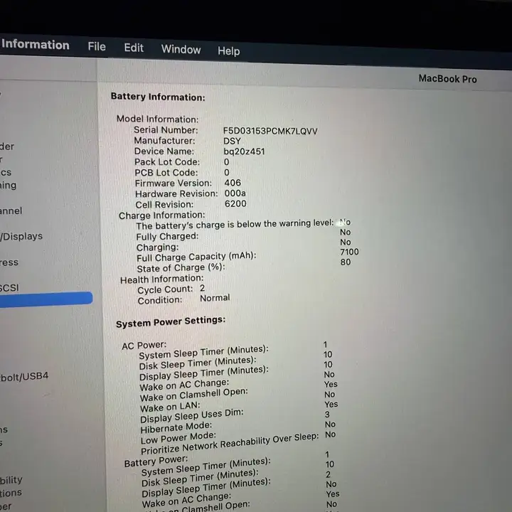 MacBook Pro i9 15" 32/512