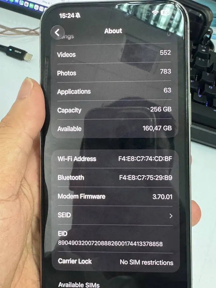 iPhone 15 Pro Max 256 ГБ