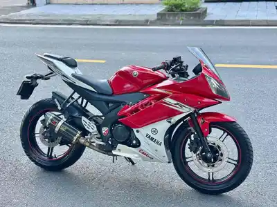 ❤️ Yamaha R15 V2 2013 красно-белый 15 тыс. км_собственник