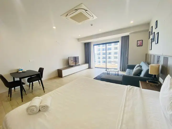 Аренда студии в центре Нячанга, здание Gold Coast
