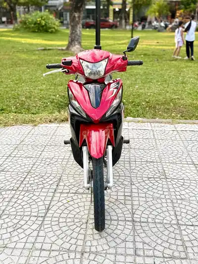 Honda Wave RSX 2019, красно-черный