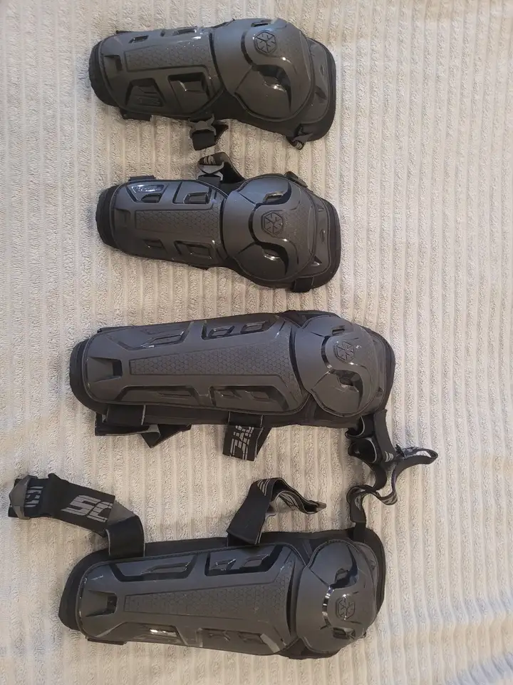 Шлем JPX MX-726-R и защита SCOYCO