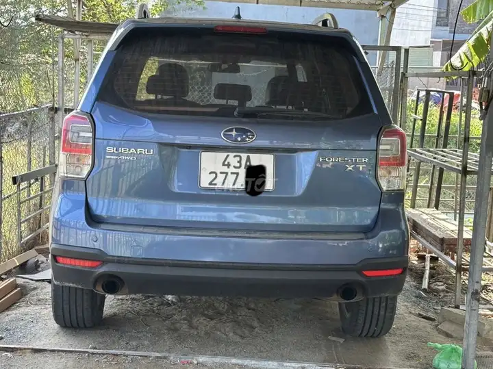 Subaru Forester XT синий, японская сборка, семейный автомобиль