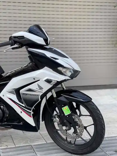 Honda Winner X 2023 бело-черный