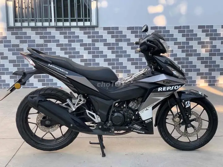 Honda Winner V1, черно-серебристый, спец. версия