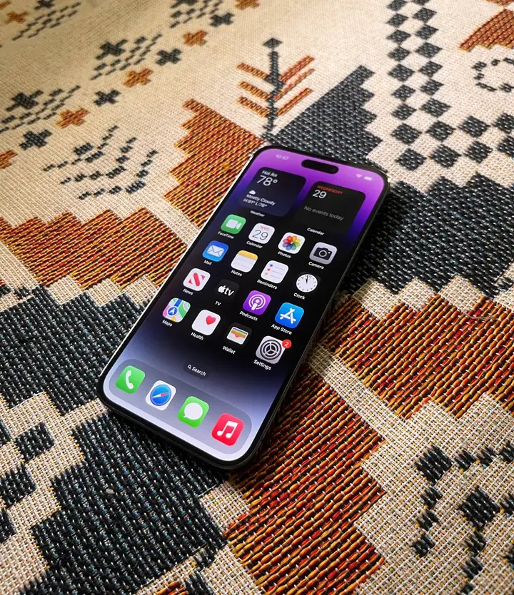 iPhone Pro Max 128 ГБ фиолетовый