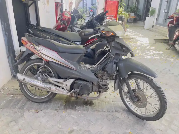 Honda Wave, черный, полуавтомат