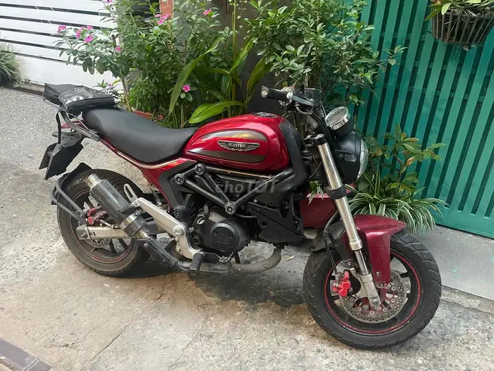 Мотоцикл Hunter 110cc, красный