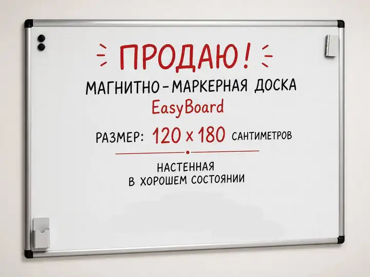 Магнитно-маркерная доска EasyBoard