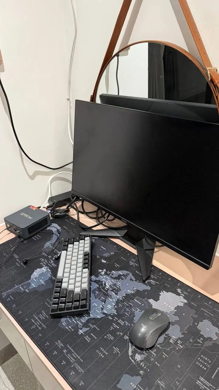 Мини ПК GMKtec K6 + монитор MSI 144Гц