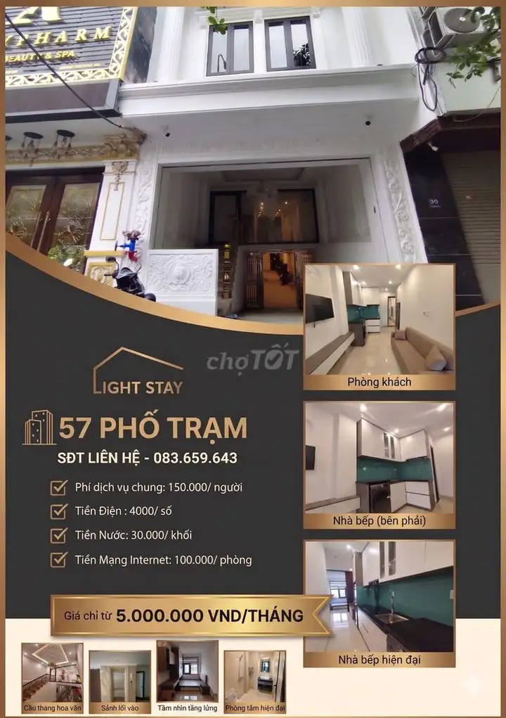 Комната 25 м² с окном, охрана, ППЖ, рядом мост Винь Туи