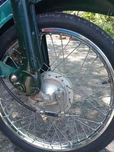 Honda Cub 50, 1986 год, Синий, японский