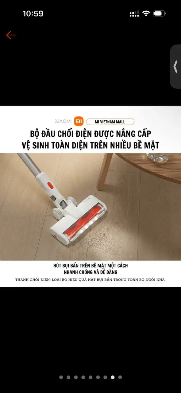 Беспроводной пылесос XIAOMI с коробкой