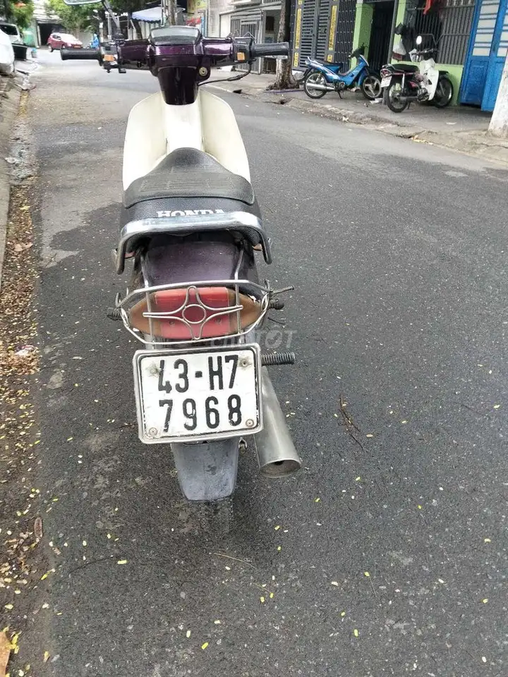 Honda Dream, фиолетовый, белый