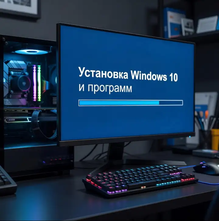 Установка Windows 10 и программ