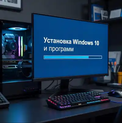 Установка Windows 10 и программ
