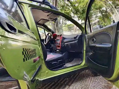 Daewoo Matiz 2017 зеленого цвета