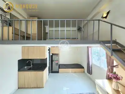 Свободный дуплекс с мебелью на улице Нгуен Ван Куа, Донг Хынг Тхуан