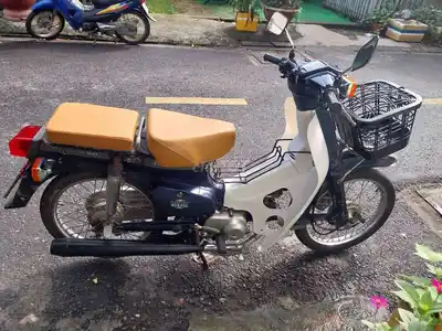 Honda Cub 1989 50cc Сине-белый Япония