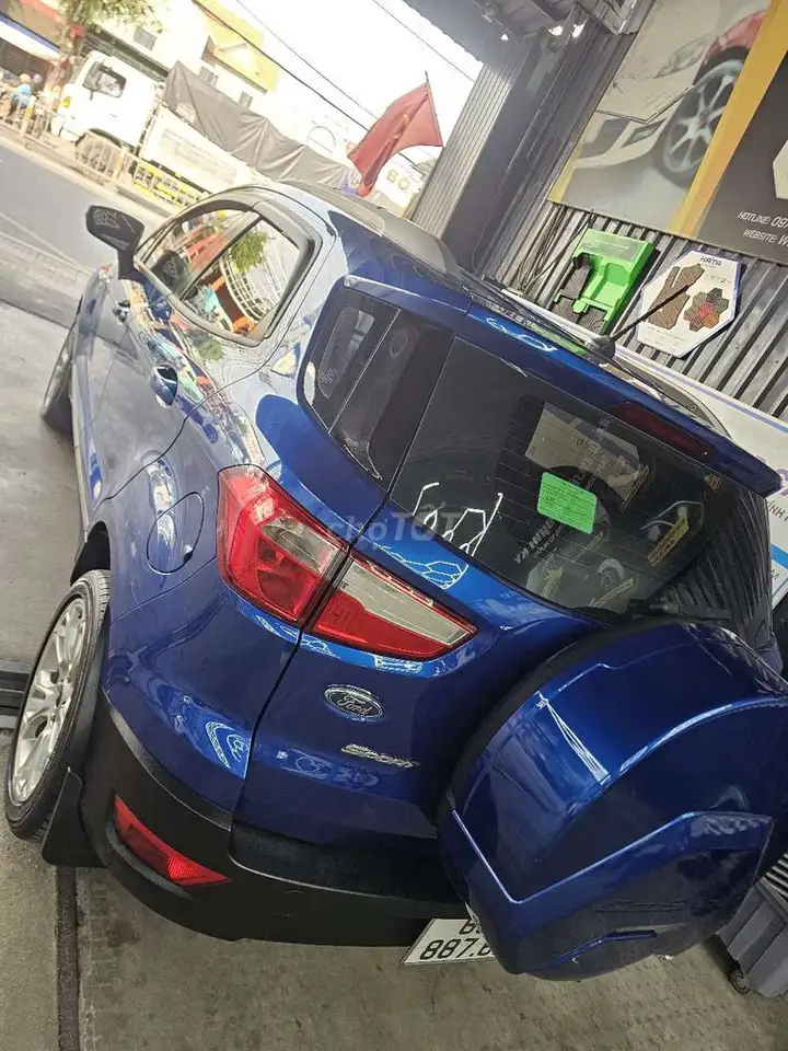 Ford Ecosport 2018 автомат 120000 км синий