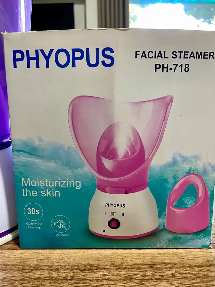 Массажный пистолет Philips PPM7323, Паровая сауна для лица PHYOPUS PH-718, Стеклянная ваза
