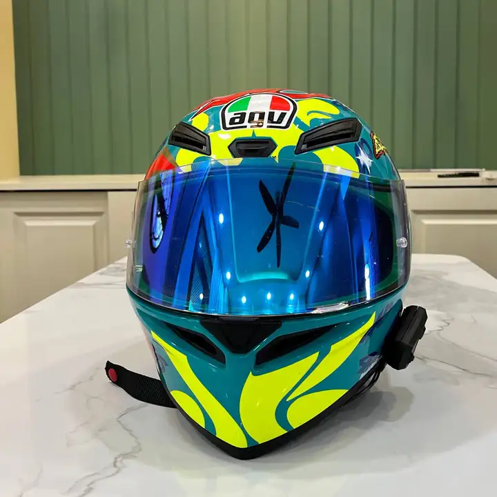 Мотоциклетный шлем K1 S ROSSI MUGELLO 1999, гарнитура cardo spirit, экипировка SCOYCO
